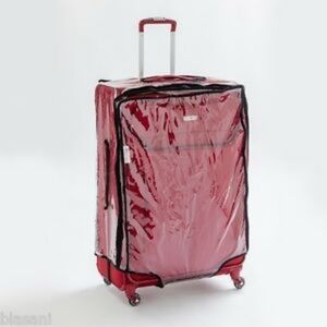 Clear PVC suitcase cover protector